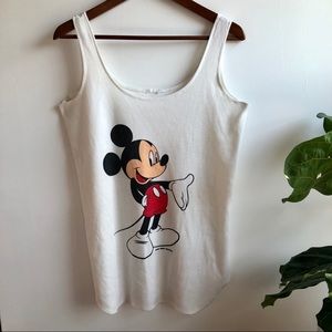 Vintage Mickey beach tank